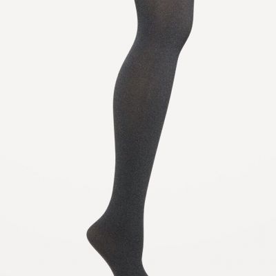 Old Navy Size Varies Gray Semi-Sheer Control-Top Tights